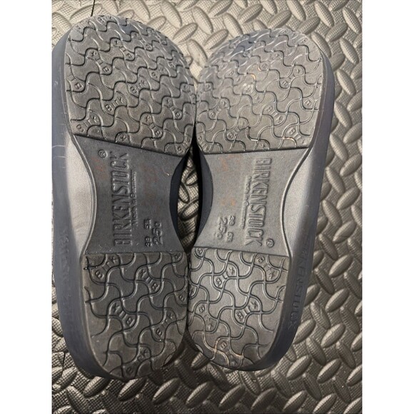 Rare Birkenstock Classic Birkinstock Polyurethane Clog  Sz 5.5 Navy Blue Mule - Picture 5 of 5